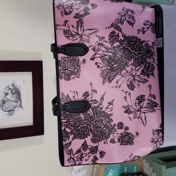 Limited Edition Victoria's Secret Pink Floral Tote Bag - Picture 2 of 5